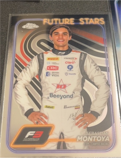 2024 Topps Chrome Formula 1 #53 Sebastian Montoya — front