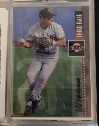 1995 Sportflix #41 Matt Williams — front