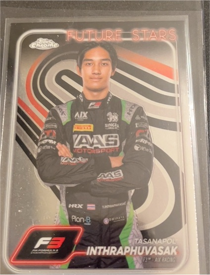 2024 Topps Chrome Formula 1 #67 Tasanapol Inthraphuvasak — front