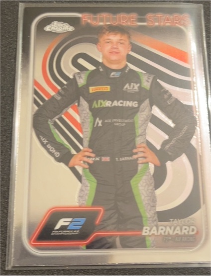 2024 Topps Chrome Formula 1 #36 Taylor Barnard Future Stars — front