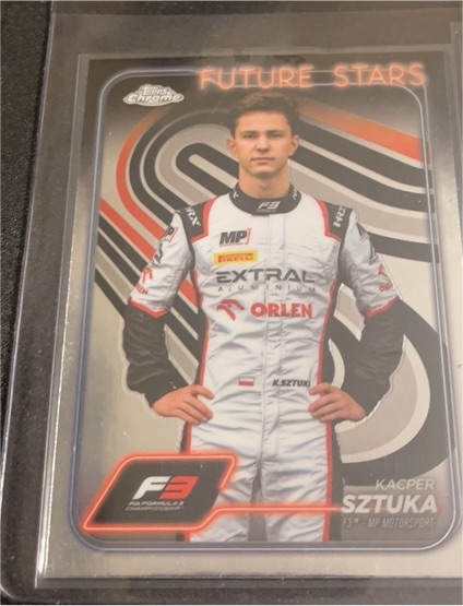 2024 Topps Chrome Formula 1 #50 Kacper Sztuka — front