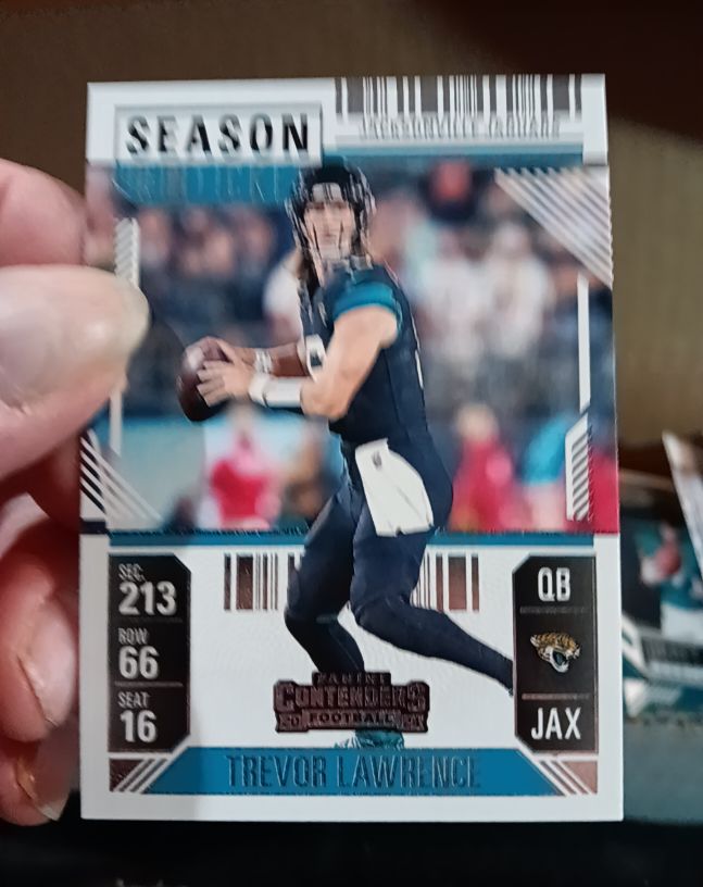2024 Panini Contenders Season Ticket #46 Trevor Lawrence — front