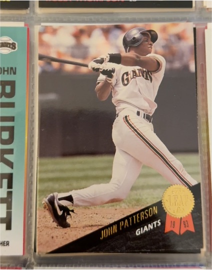 1993 Leaf #19 John Patterson — front