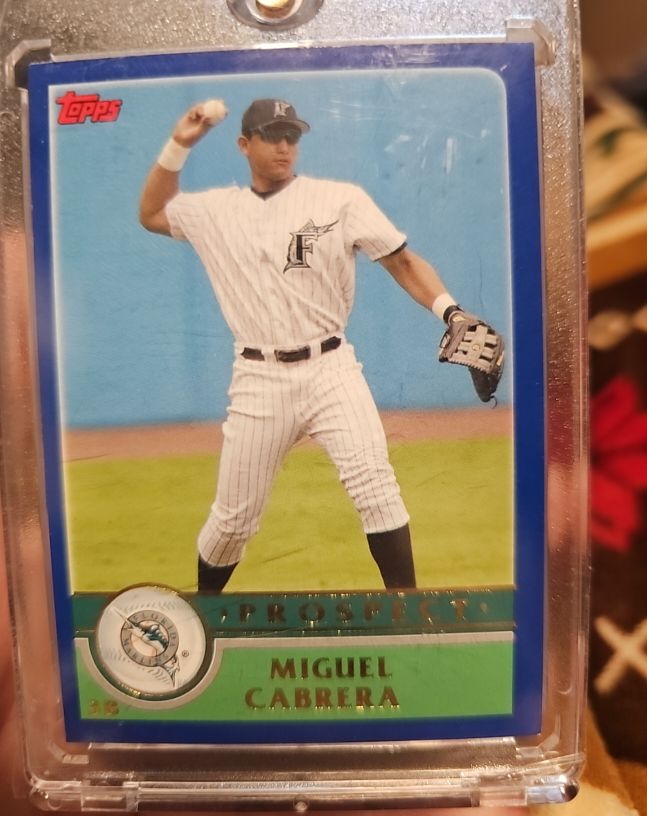 2003 Topps Chrome Prospect #T126 Miguel Cabrera — front