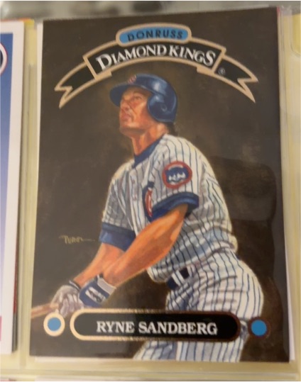 1993 Donruss Diamond Kings #DK-2 Ryne Sandberg — front