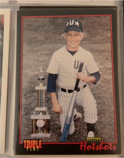 1993 Donruss Triple Play #11 Mark Grace — front