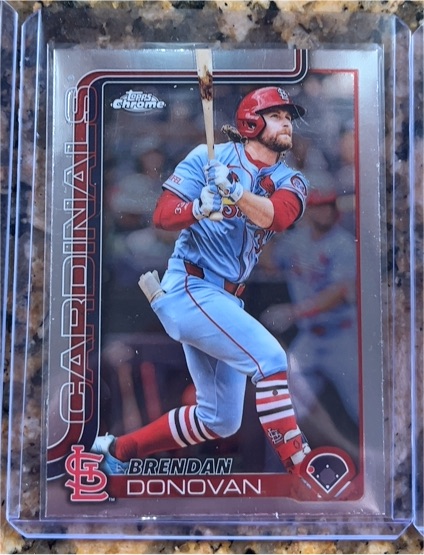 2025 Topps Chrome #233 Brendan Donovan — front
