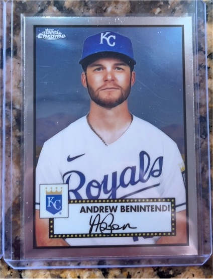 2021 Topps Chrome Platinum Anniversary #432 Andrew Benintendi — front