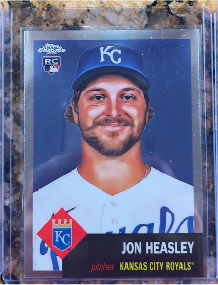 2022 Topps Chrome Platinum Anniversary #266 Jon Heasley — front