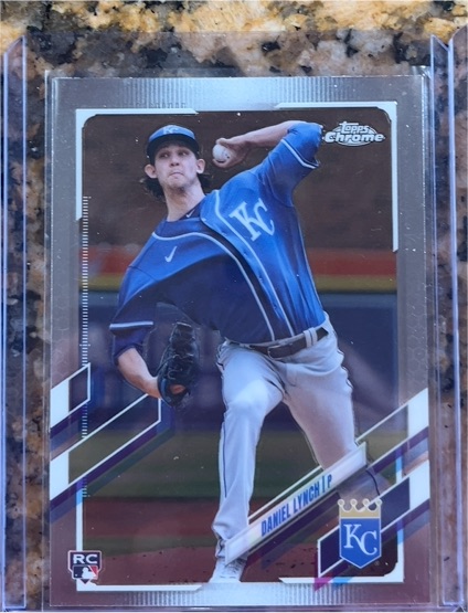 2021 Topps Chrome Update #US153 Daniel Lynch — front