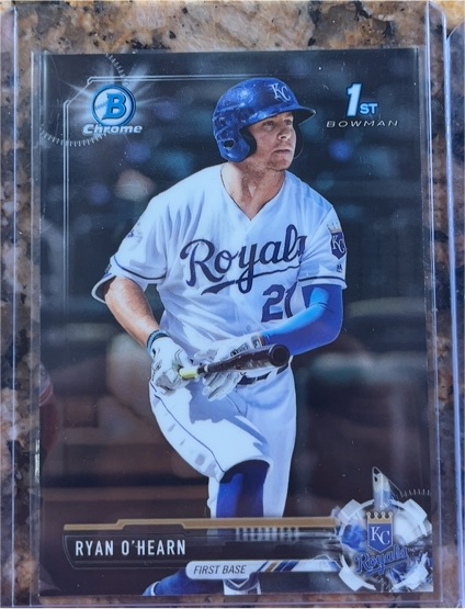2017 Bowman Chrome Prospects #BCP212 Ryan O'Hearn — front