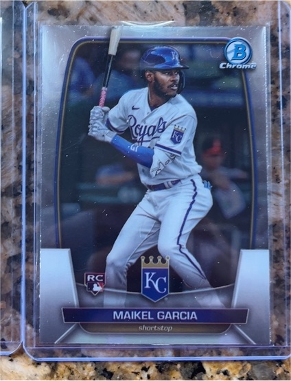 2023 Bowman Chrome #30 Maikel Garcia — front