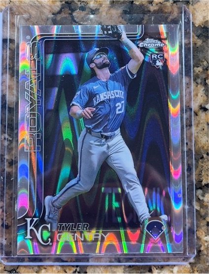 2025 Topps Chrome #218 Tyler Gentry — front