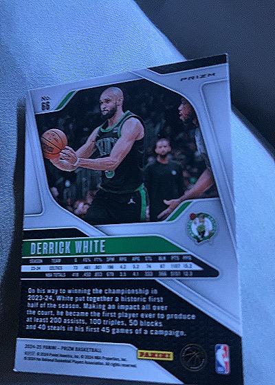 2024-25 Panini Prizm #66 Derrick White — back