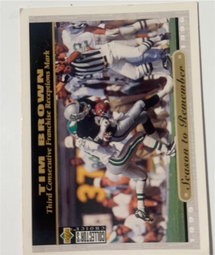1996 Upper Deck Collector's Choice #70 Tim Brown — front