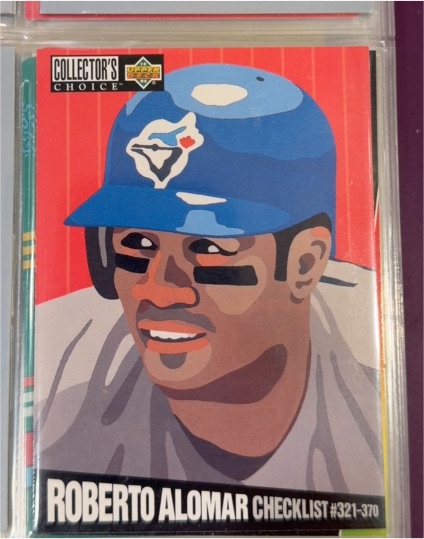 1994 Upper Deck Collector's Choice #321 Roberto Alomar — front