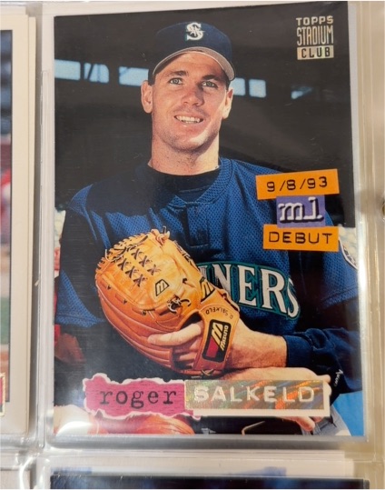 1994 Topps Stadium Club #495 Roger Salkeld — front