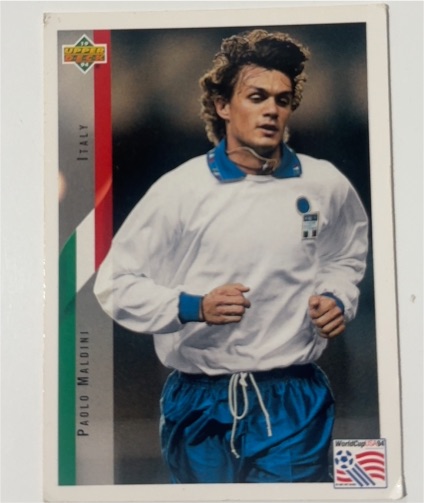 1994 Upper Deck World Cup #150 Paolo Maldini — front