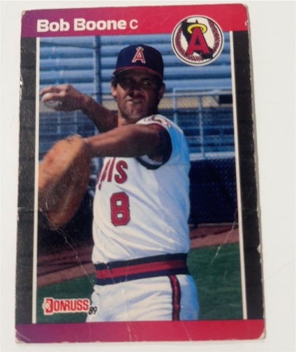 1989 Donruss #170 Bob Boone — front