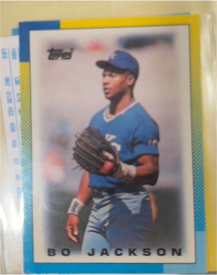 1990 Topps Mini League Leaders #16 Bo Jackson — front