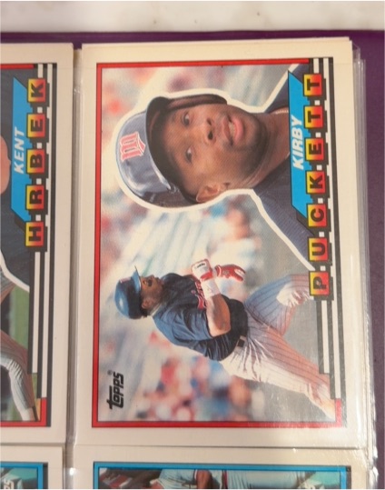 1989 Topps Big #167 Kirby Puckett — front