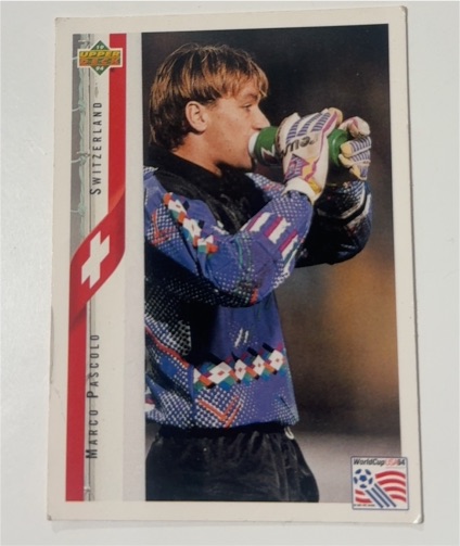 1994 Upper Deck World Cup #133 Marco Pascolo — front