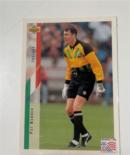 1994 Upper Deck World Cup #166 Pat Bonner — front