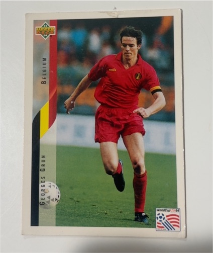 1994 Upper Deck World Cup #103 Georges Grun — front