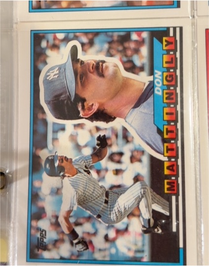1989 Topps Big #50 Don Mattingly — front