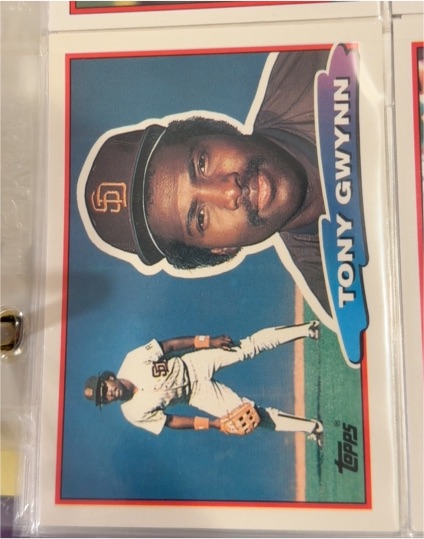 1988 Topps Big #161 Tony Gwynn — front