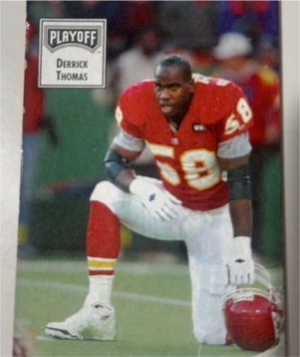 1993 Playoff Contenders #79 Derrick Thomas — front