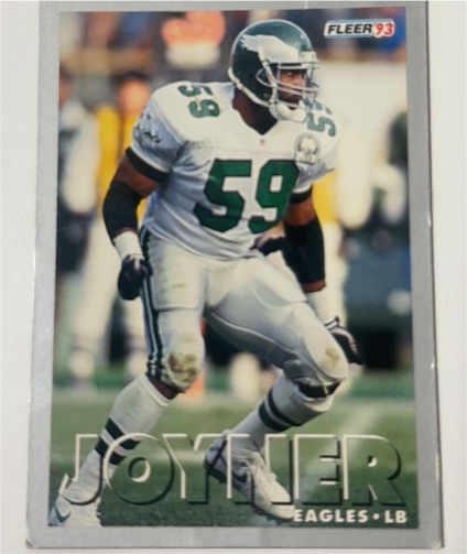1993 Fleer #41 Seth Joyner — front
