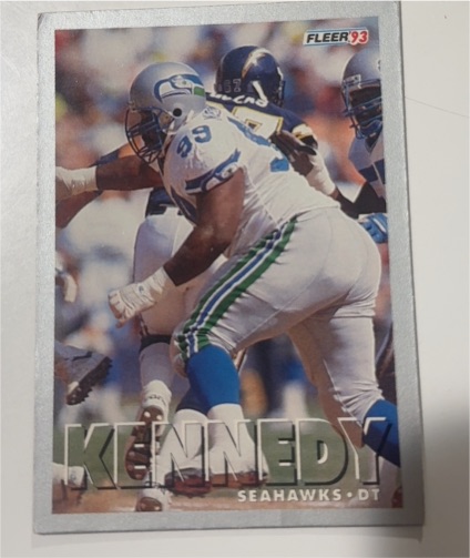 1993 Fleer #156 Cortez Kennedy — front