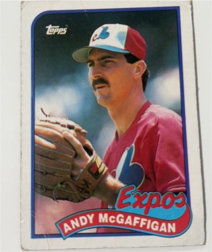 1989 Topps #278 Andy McGaffigan — front