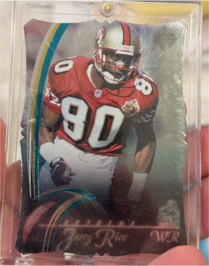1995 Fleer Metal #174 Jerry Rice — front
