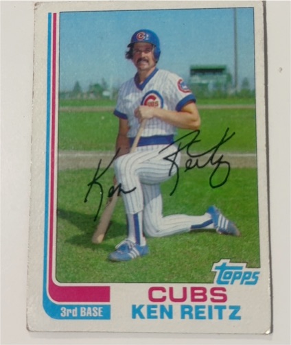 1982 Topps #245 Ken Reitz — front