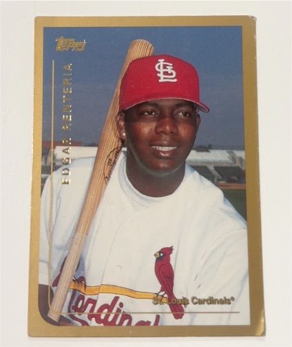 1999 Topps #379 Edgar Renteria — front