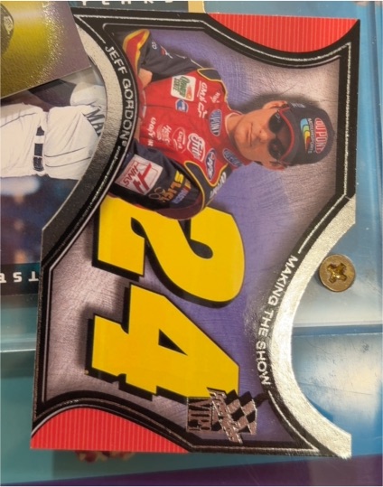 2001 Press Pass VIP Making the Show #MS12 Jeff Gordon — front