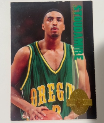 1993 Classic Four Sport #61 Antoine Stoudamire — front