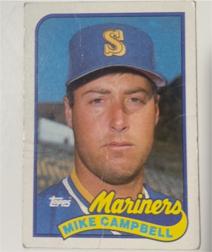 1989 Topps #143 Mike Campbell — front