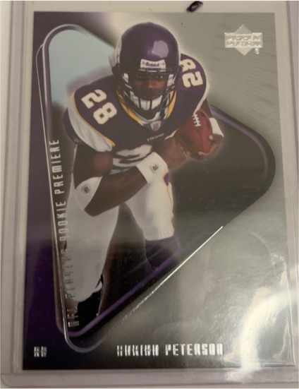 2007 Upper Deck Rookie Premiere #21 Adrian Peterson — front
