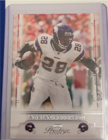 2008 Playoff Prestige #54 Adrian Peterson — front