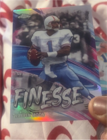 2024 Topps Chrome #F-23 Warren Moon Finesse — front