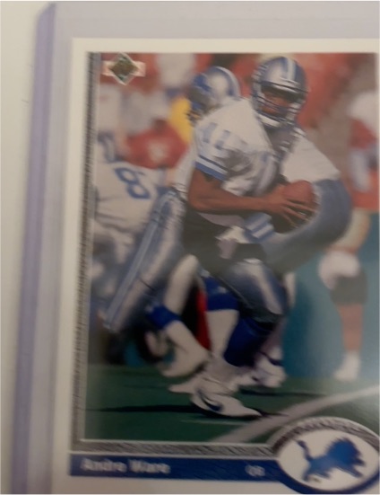 1991 Upper Deck #301 Andre Ware — front