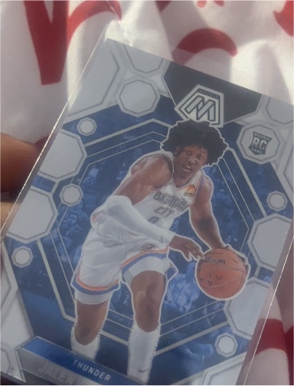 2022-23 Panini Mosaic #217 Jalen Williams Rookie — front