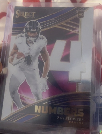 2023 Panini Select #NMB-ZFL Zay Flowers — front