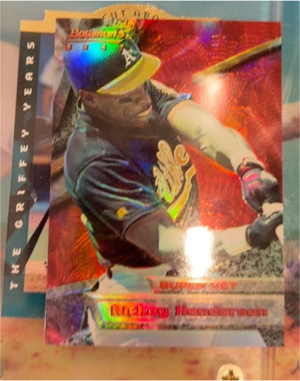 1994 Bowman's Best #4 Rickey Henderson — front