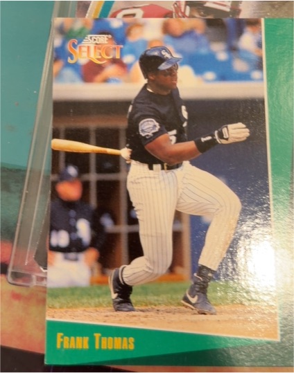 1993 Score Select #6 Frank Thomas — front