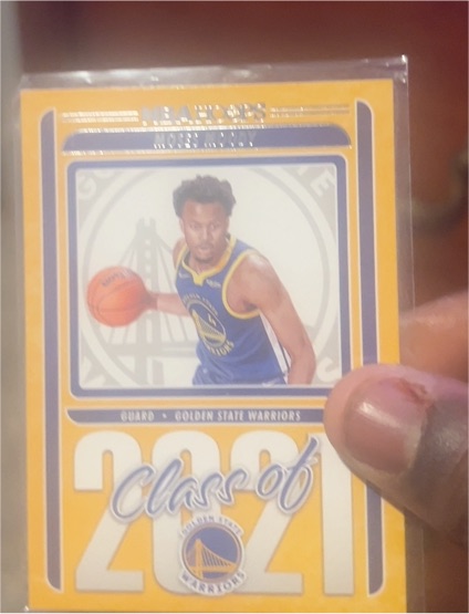 2021-22 Panini NBA Hoops #20 Moses Moody — front