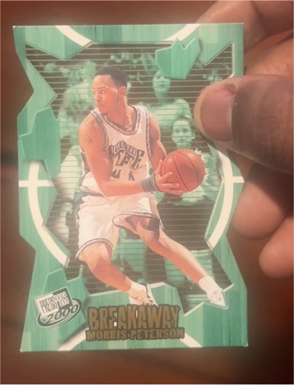 2000 Press Pass Breakaway #BA5 Morris Peterson — front